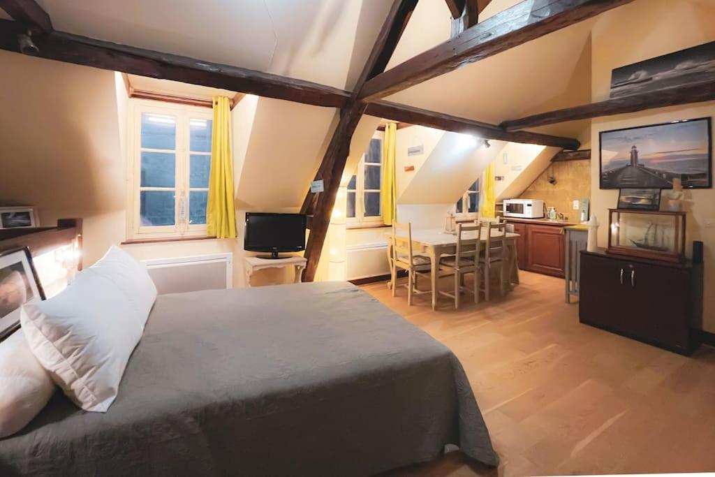 Studio Les Galets Blancs Saint-Valery-en-Caux Esterno foto